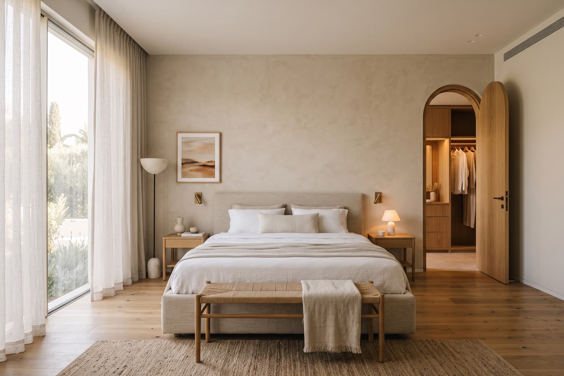Caesarea golf residence: principal bedroom suite