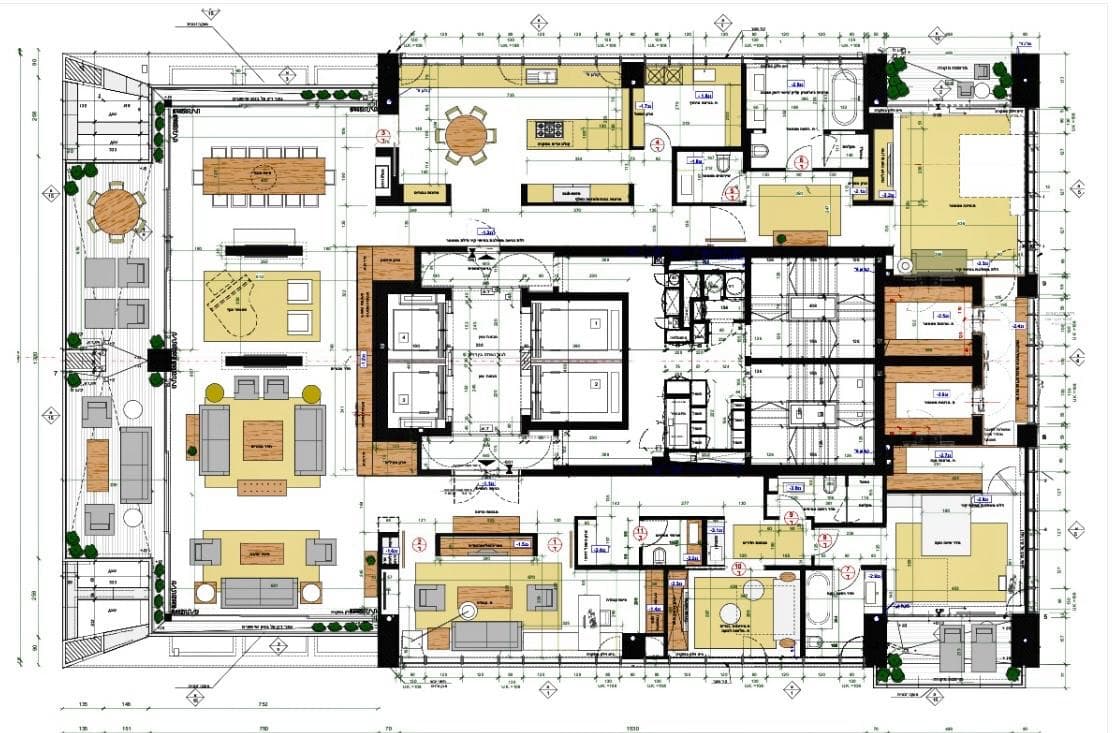 Floor plan — the entire 19th floor