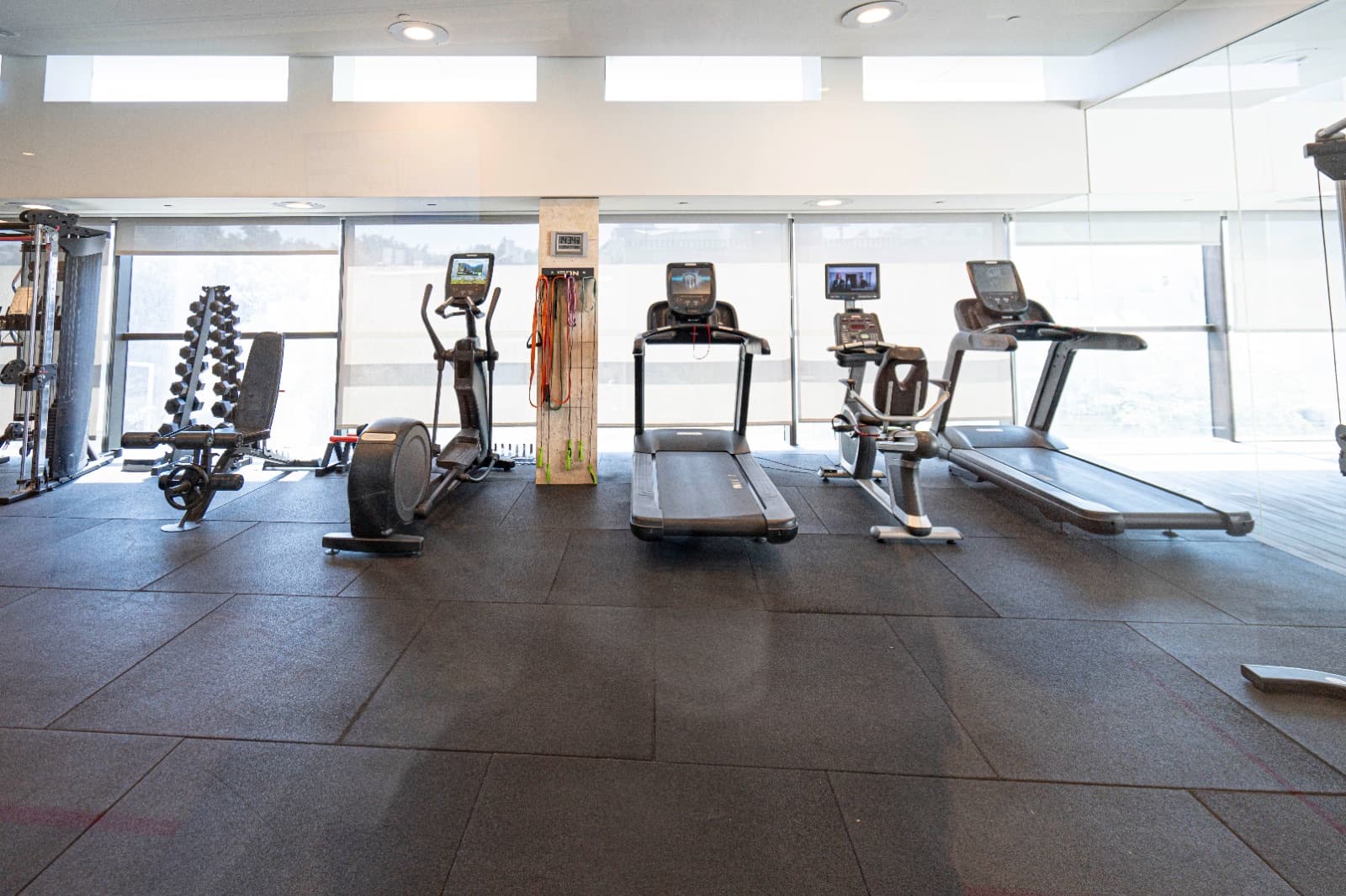 Residents' fitness room